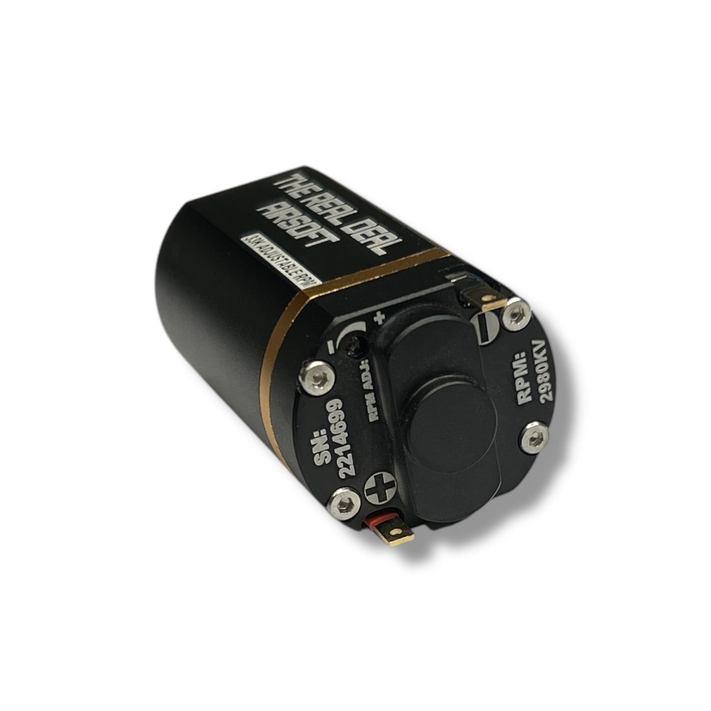 Real Deal Brushless 33k Adjustable Motor Short Type