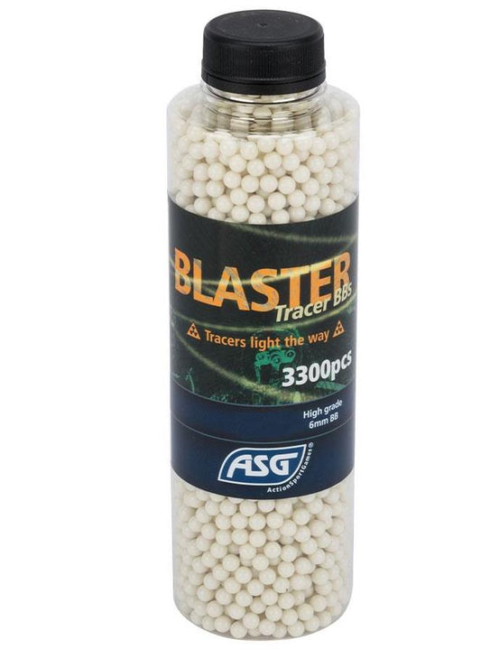 ASG Blaster 6mm Airsoft Tracer BBs (Color: Green / 0.28g / 3300 Rounds)