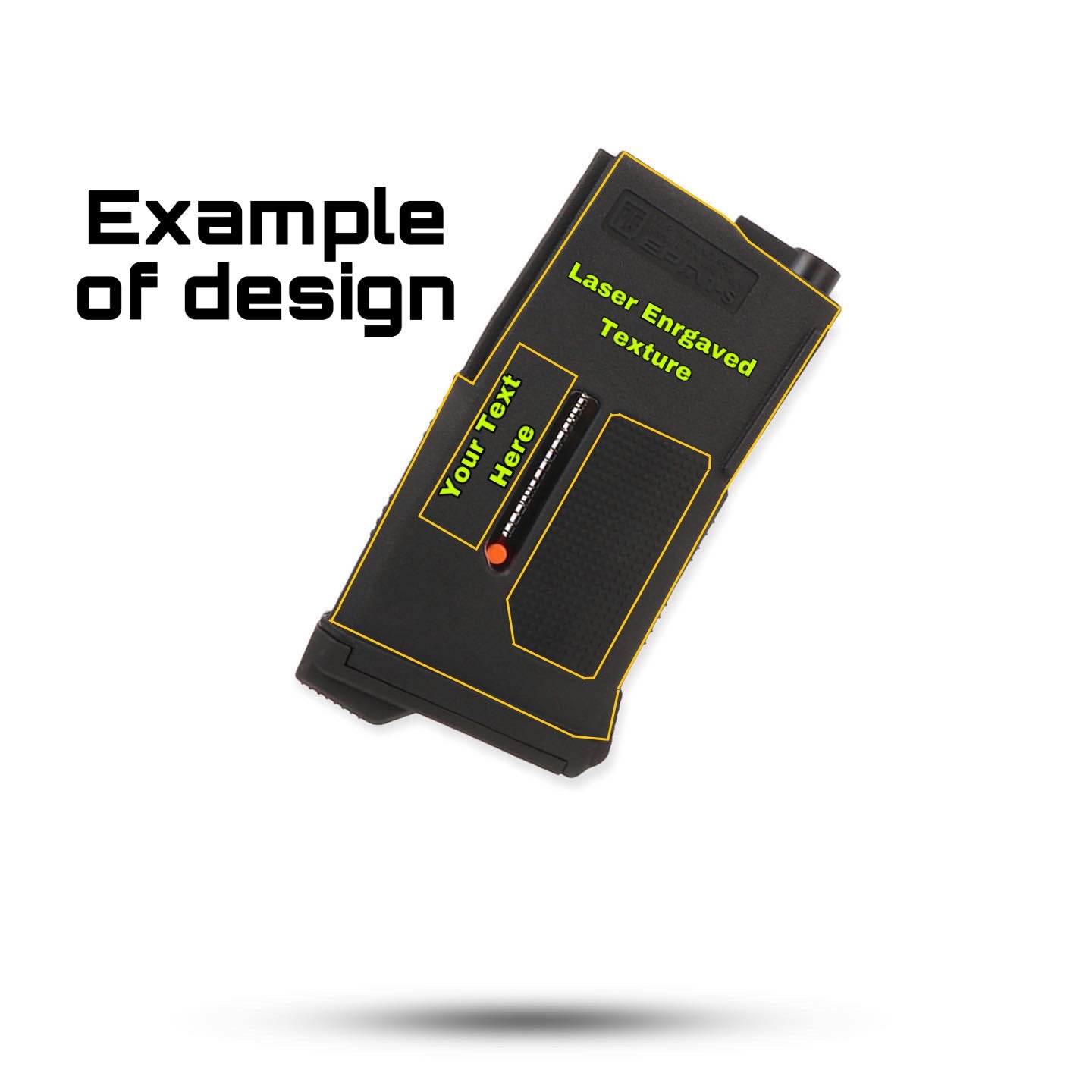 Custom Request Laser Engraved PTS Magazine