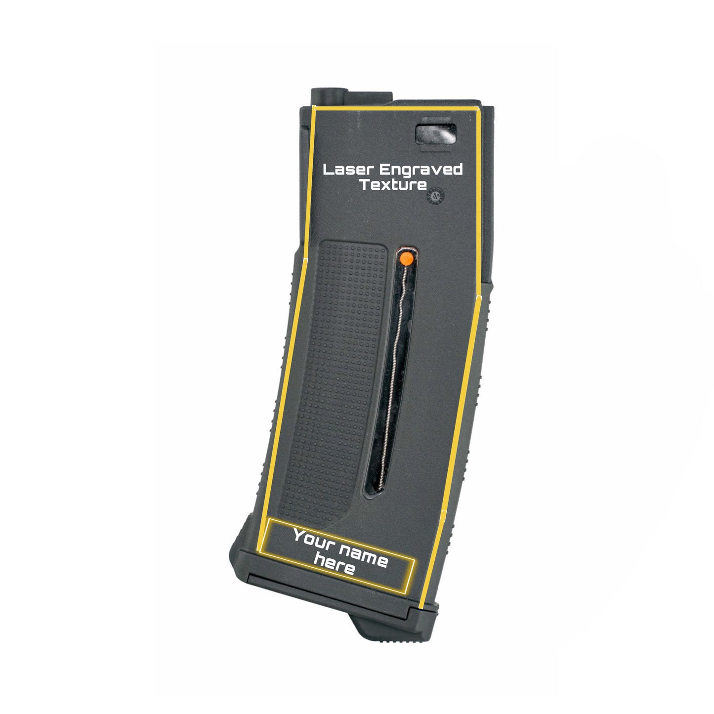 Custom Request Laser Engraved PTS Magazine