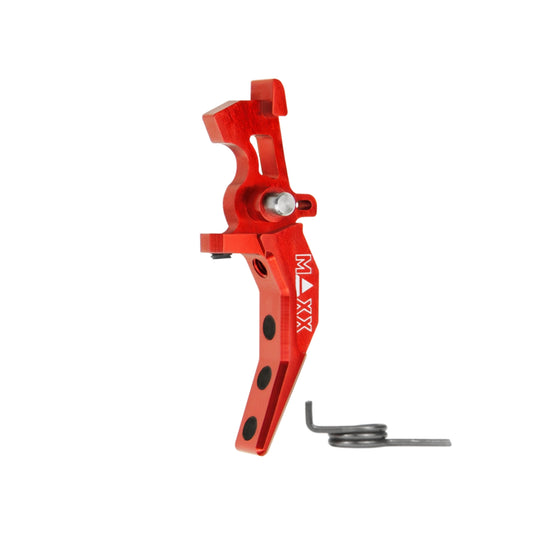 Maxx Model CNC Aluminum Advanced Trigger (Style C) (Red)