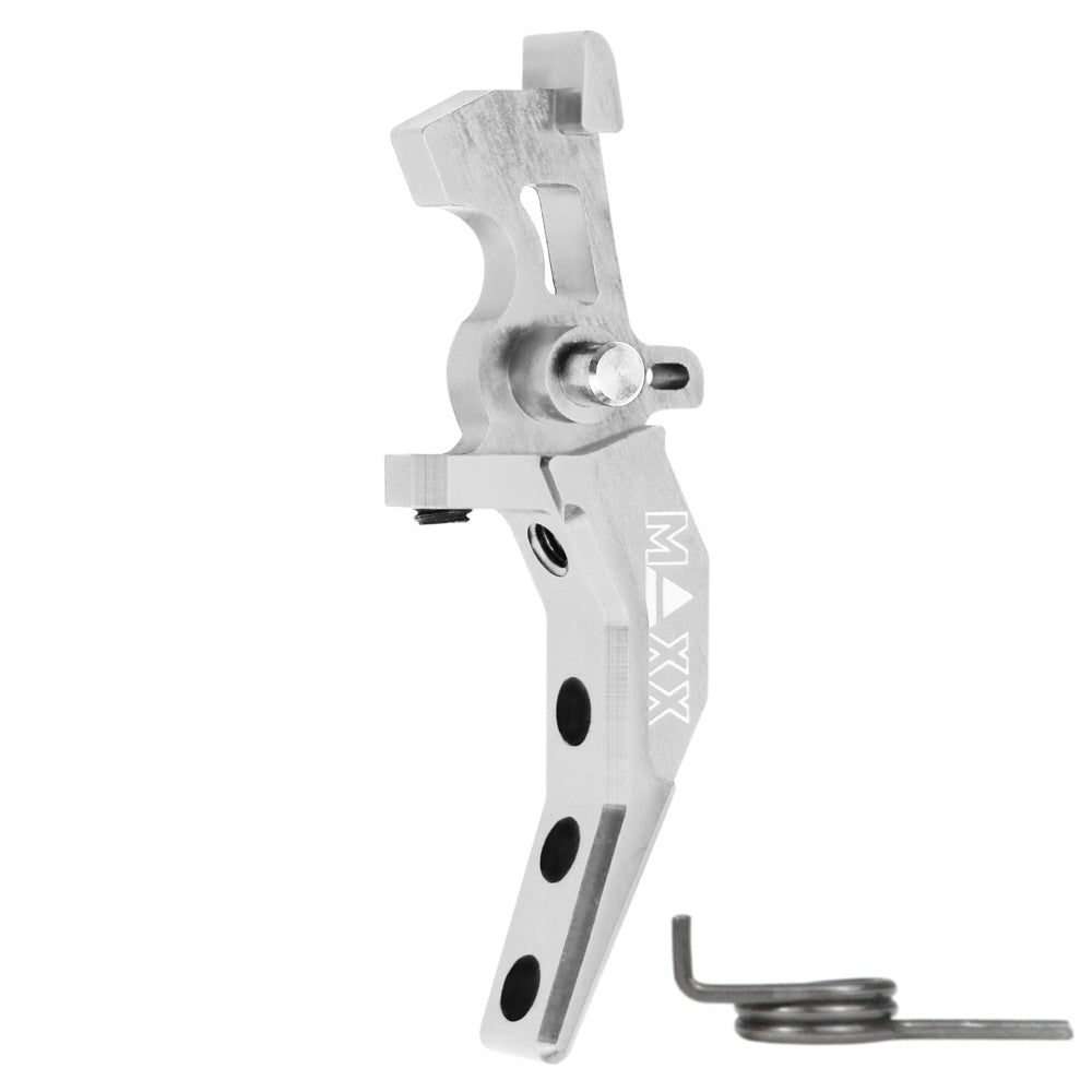 Maxx Model CNC Aluminum Advanced Speed Trigger (Style C) (Silver)