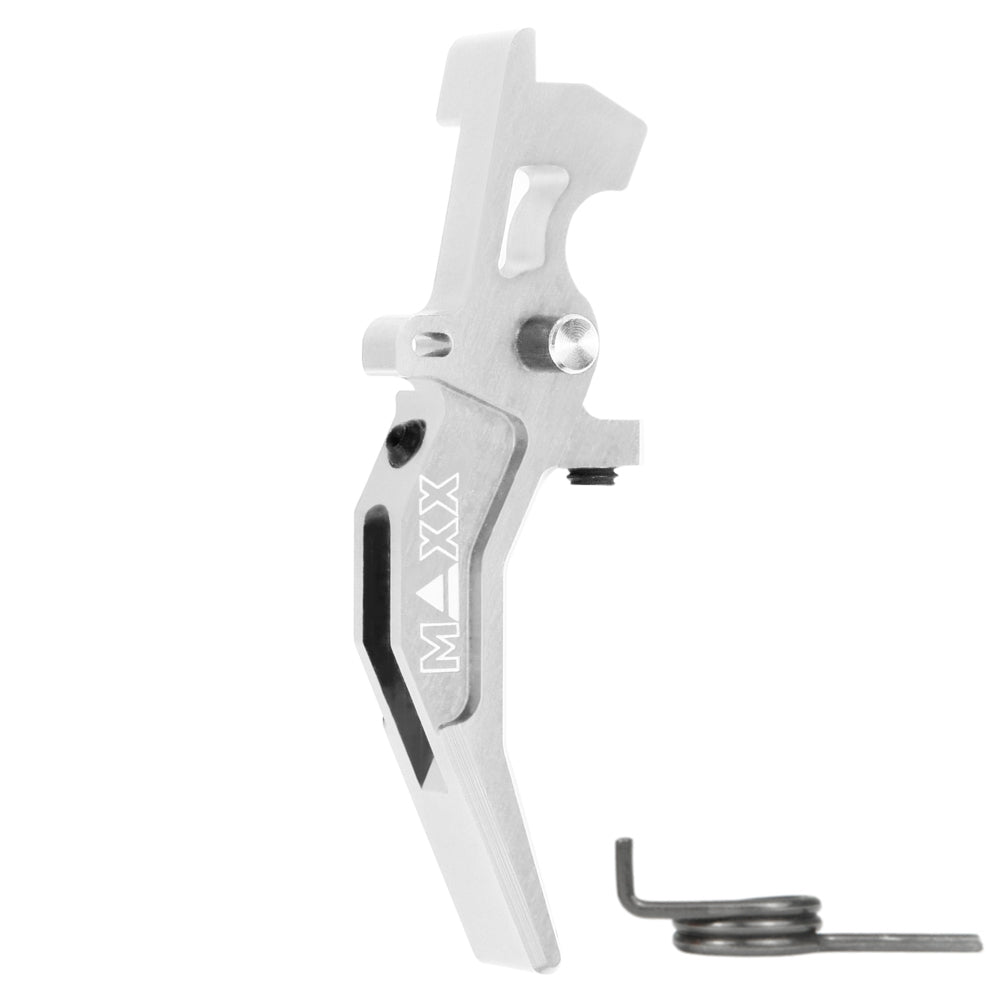 Maxx Model CNC Aluminum Advanced Speed Trigger (Style C) (Silver)