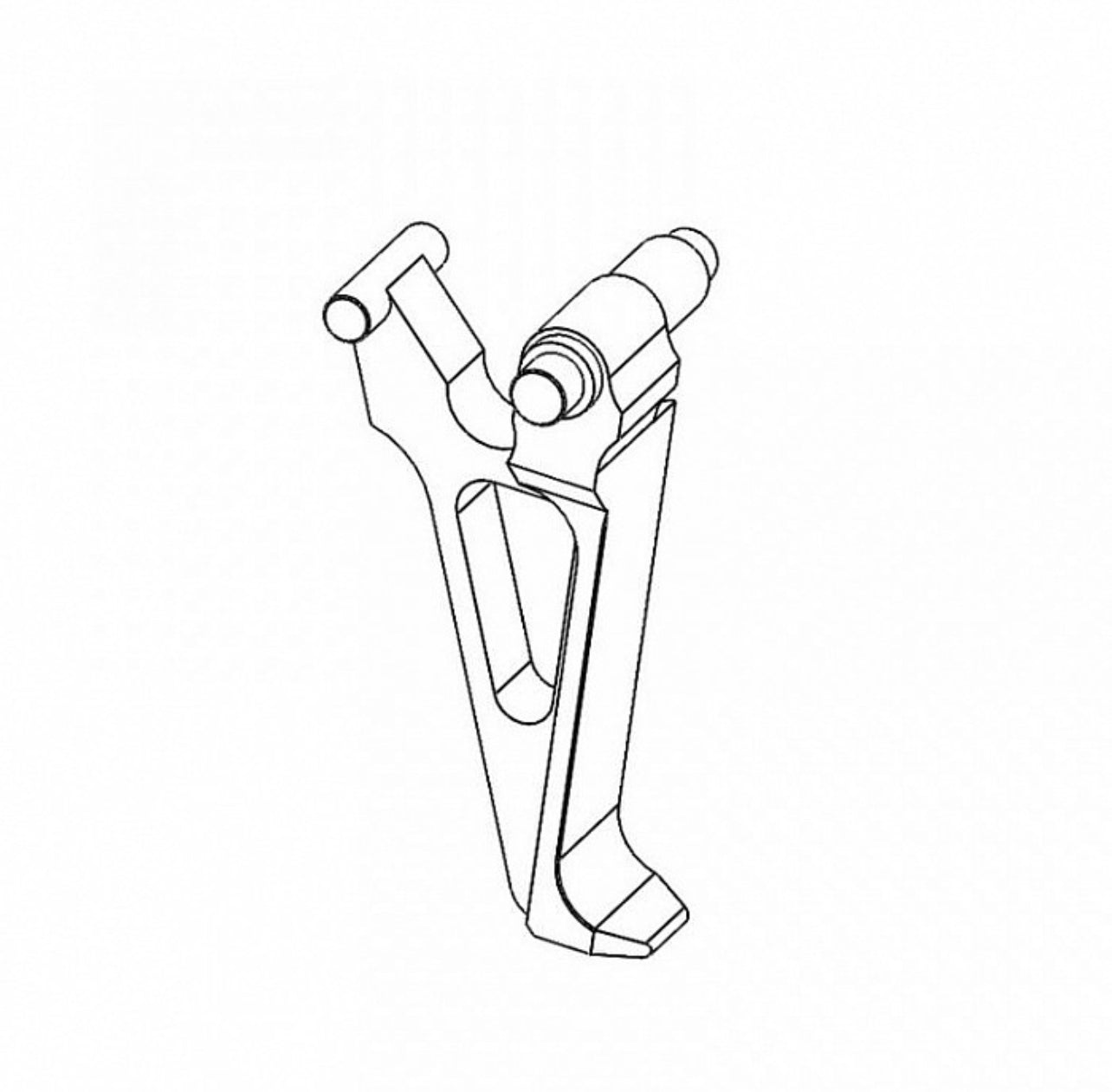 CNC Trigger AK - A Red