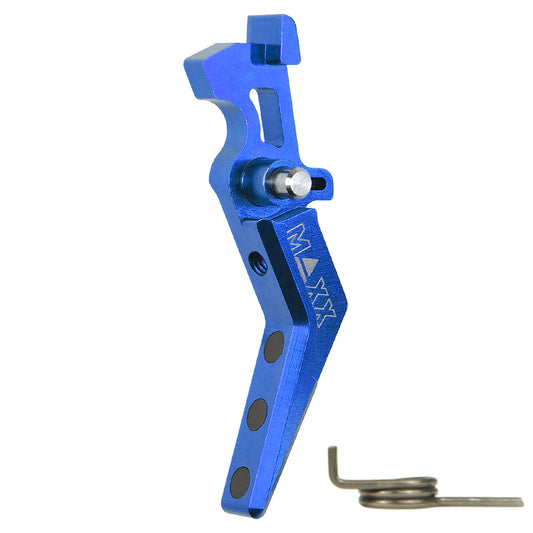 Maxx Model CNC Aluminum Advanced Trigger (Style A) (Blue)