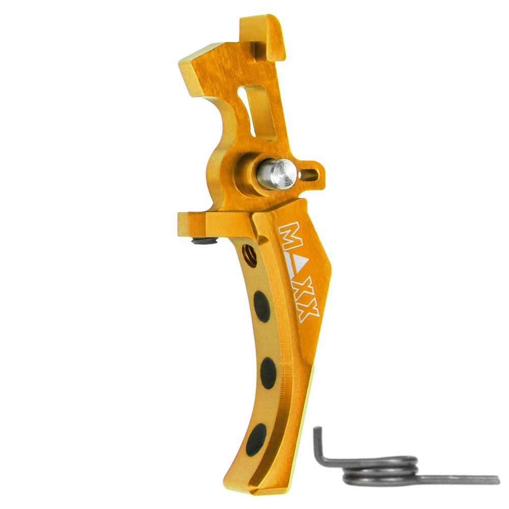 Maxx Model CNC Aluminum Advanced Speed Trigger (Style D) Dark Earth