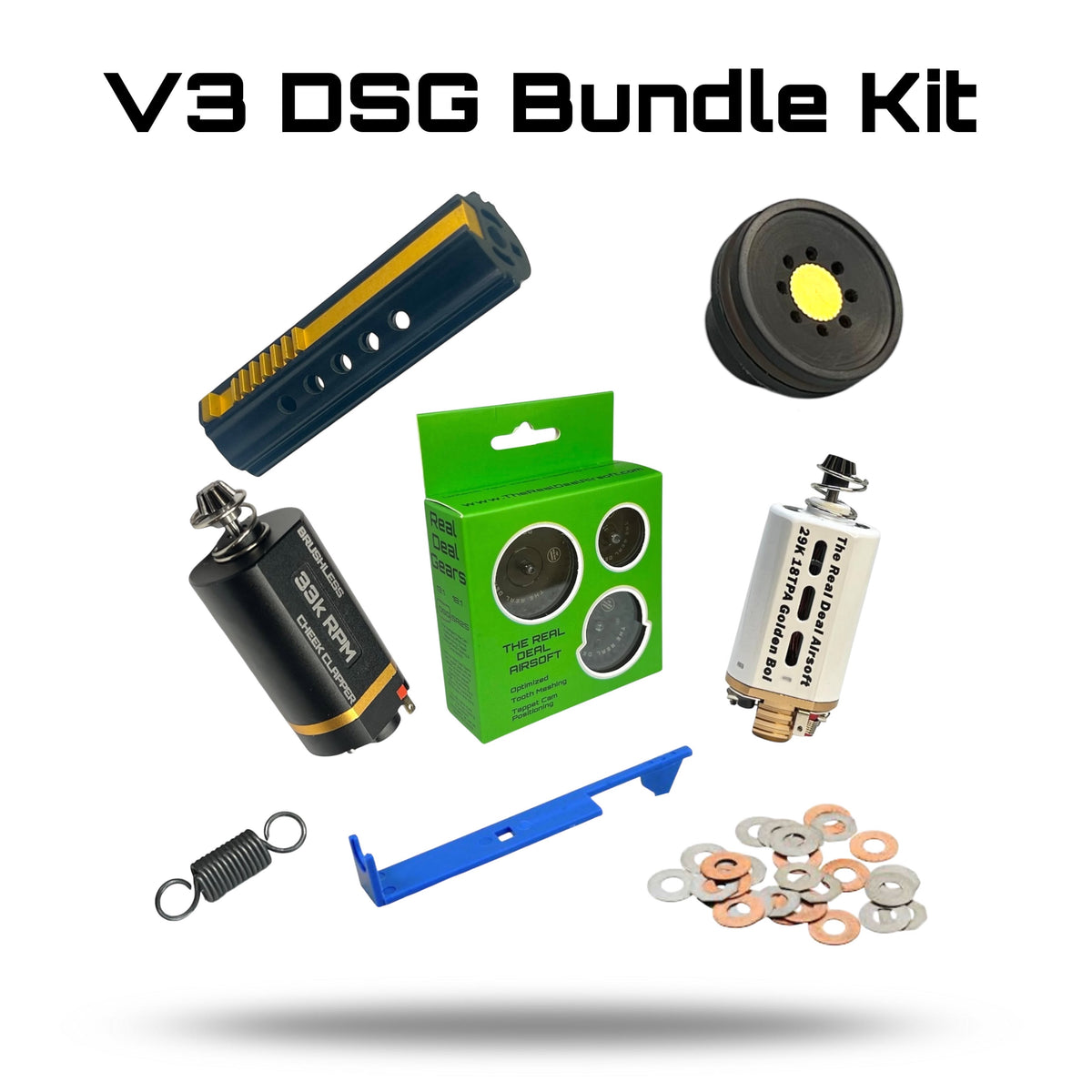 V3 DSG Bundle Kit Brushed / Brushless – The Real Deal Airsoft