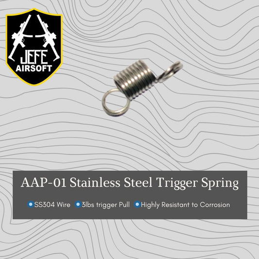 AAP-01 Stainless Steel Trigger Spring by Jefe Airsoft