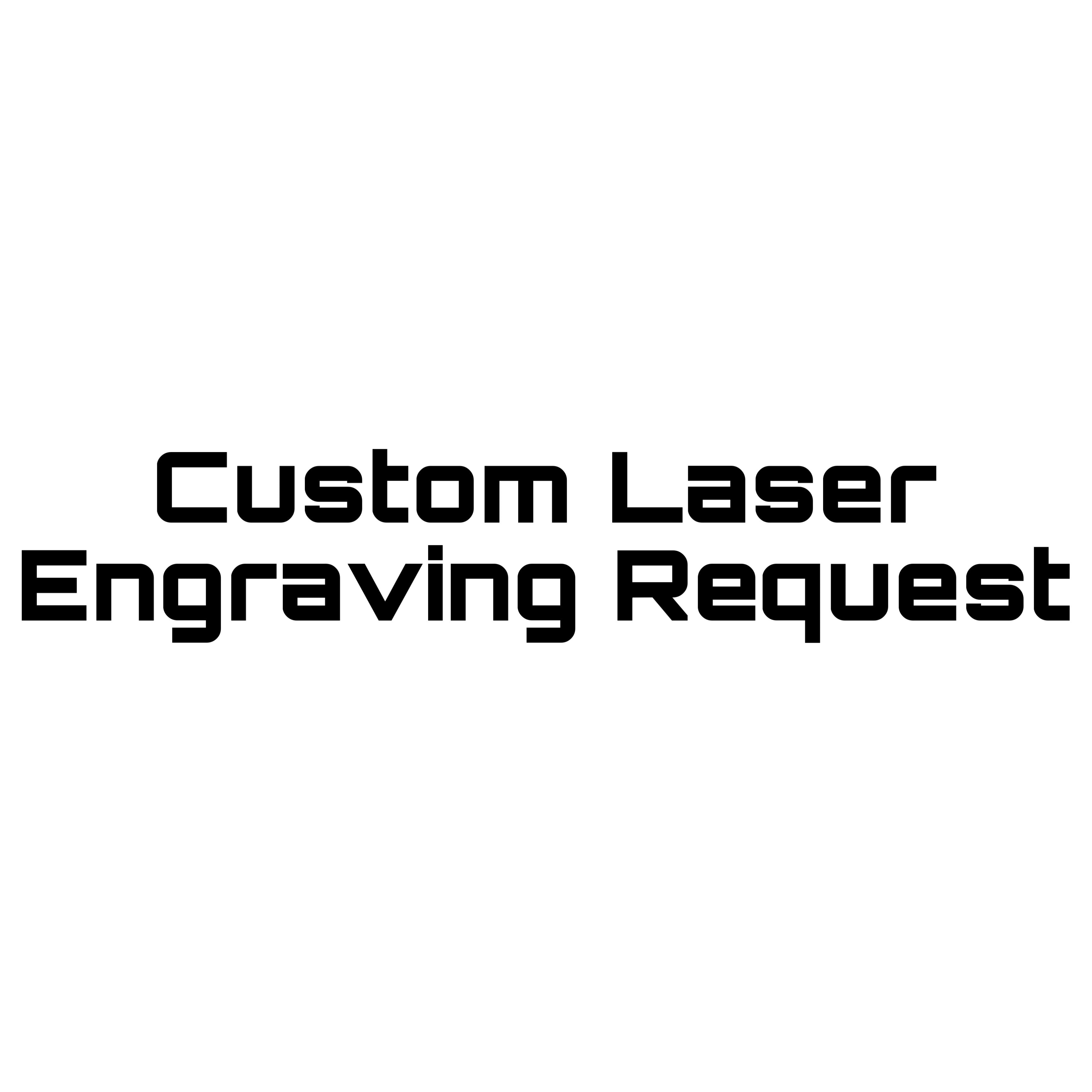 Custom Laser Engraving Request – The Real Deal Airsoft