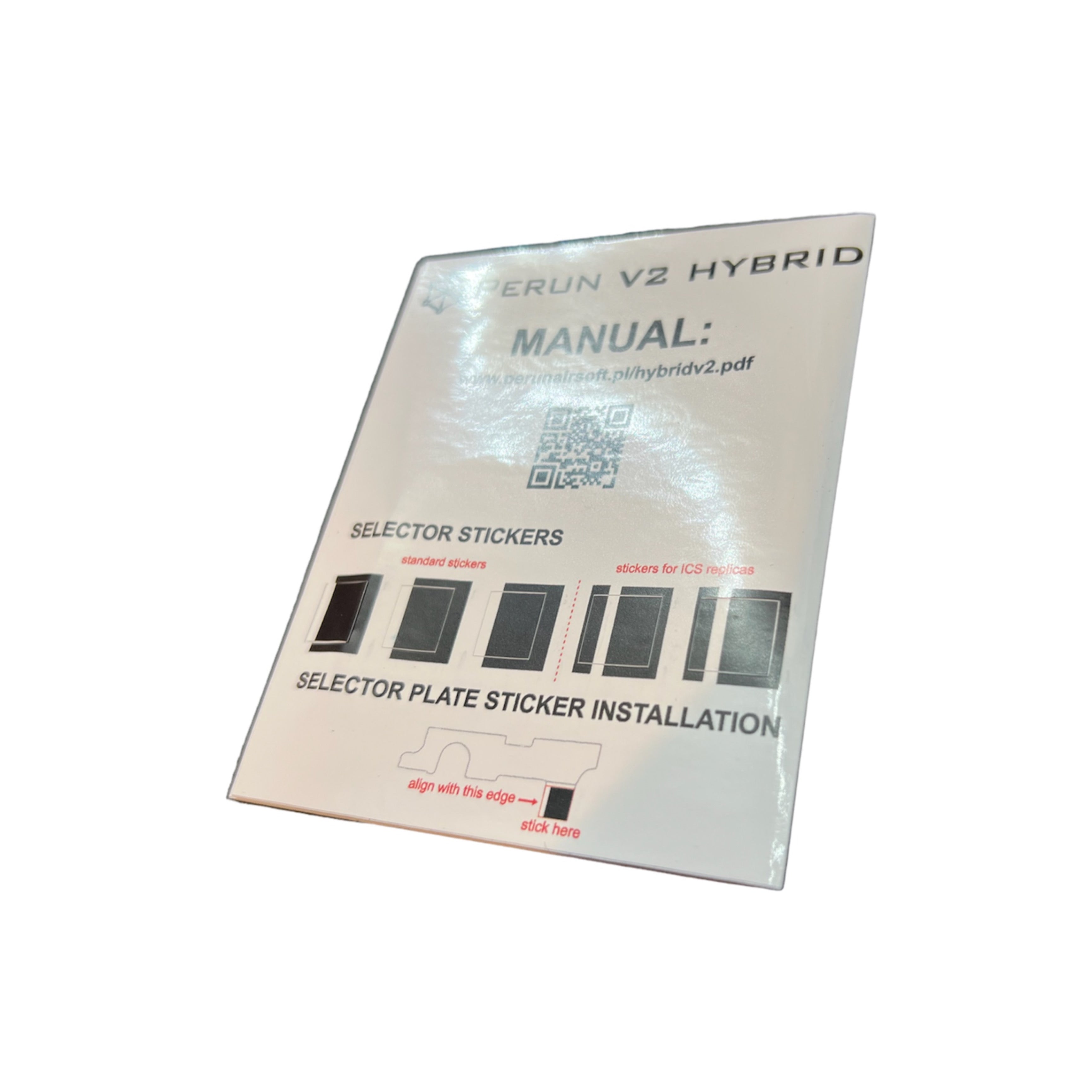 Perun Hybrid Sticker Book Spare Part – The Real Deal Airsoft