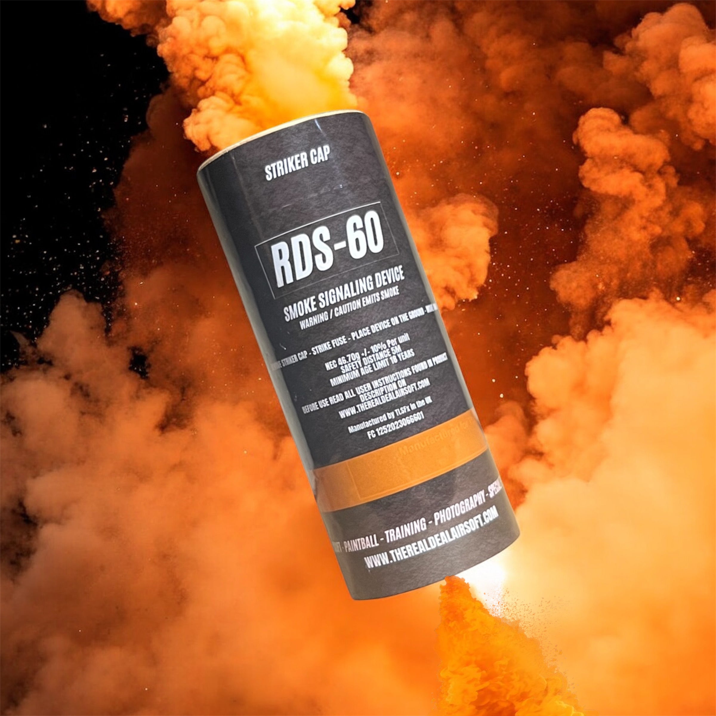 RDS60 Airsoft Smoke Grenade – The Real Deal Airsoft