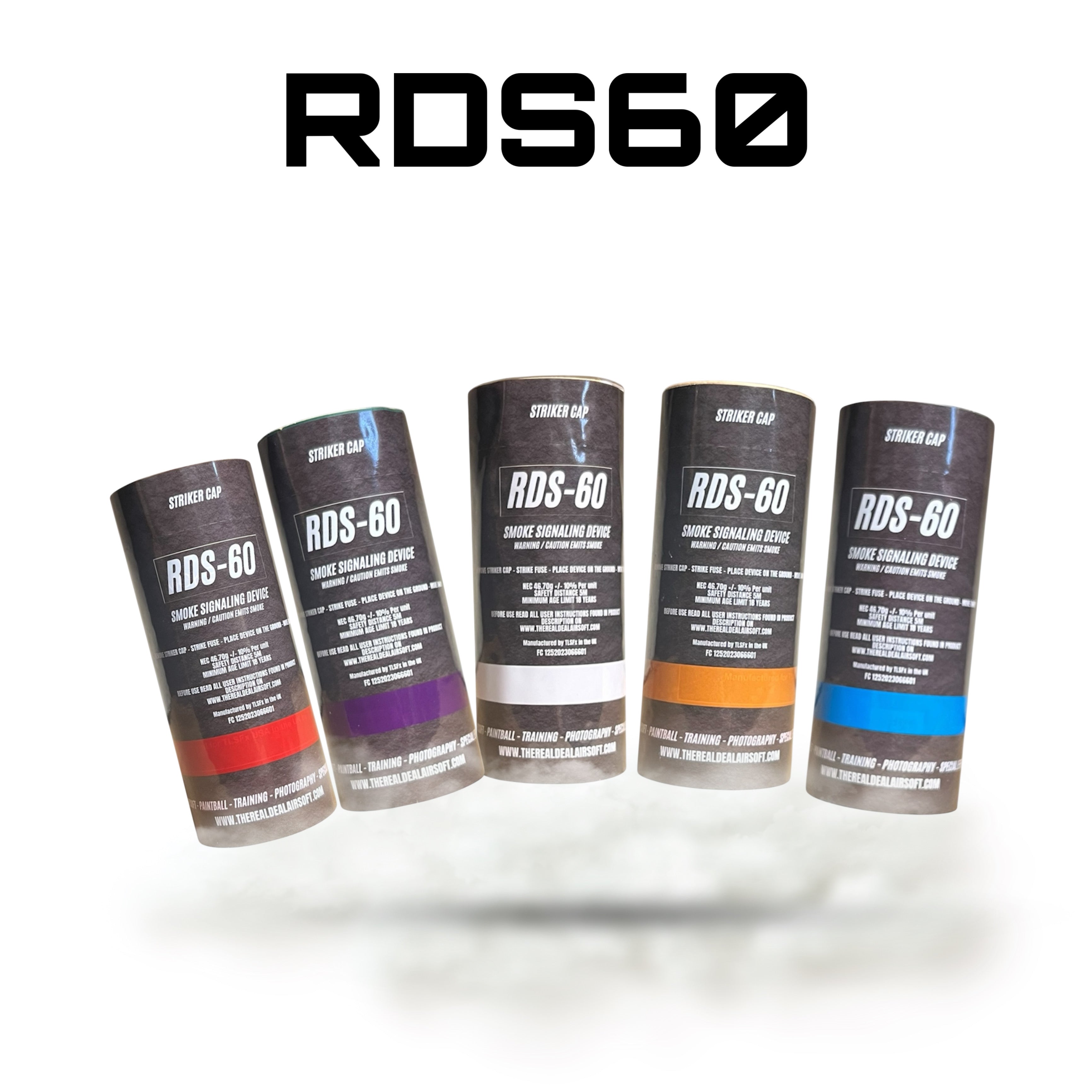 RDS60 Airsoft Smoke Grenade – The Real Deal Airsoft