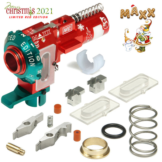 Maxx Model CNC Aluminum Hopup Chamber ME - PRO (Limited Red Edition)