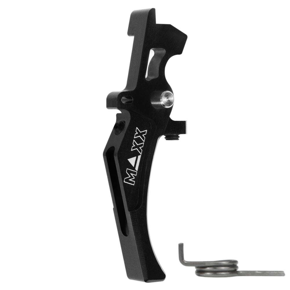 Maxx Model CNC Aluminum Advanced Speed Trigger (Style D) (Black)