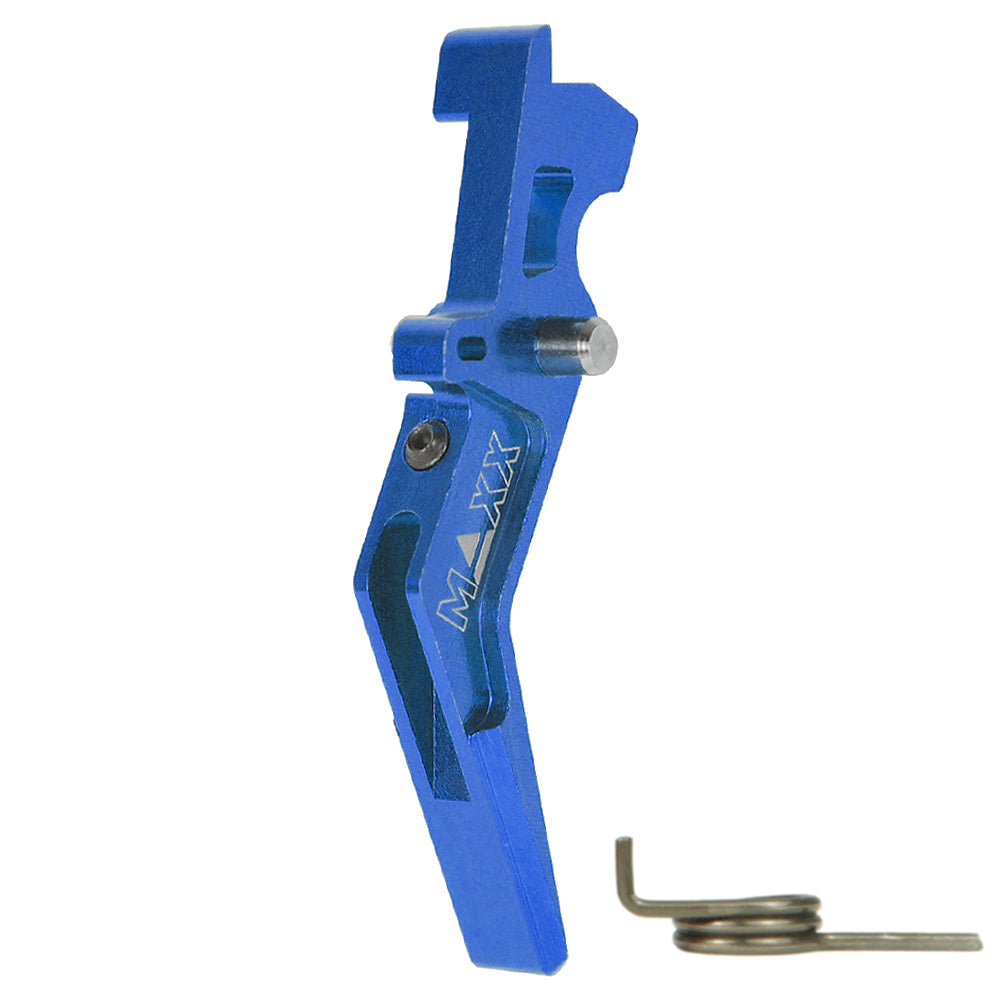 Maxx Model CNC Aluminum Advanced Trigger (Style A) (Blue)