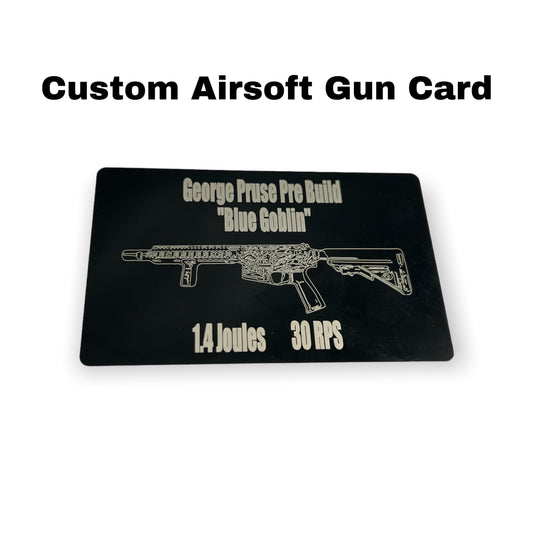 Custom Gun Card