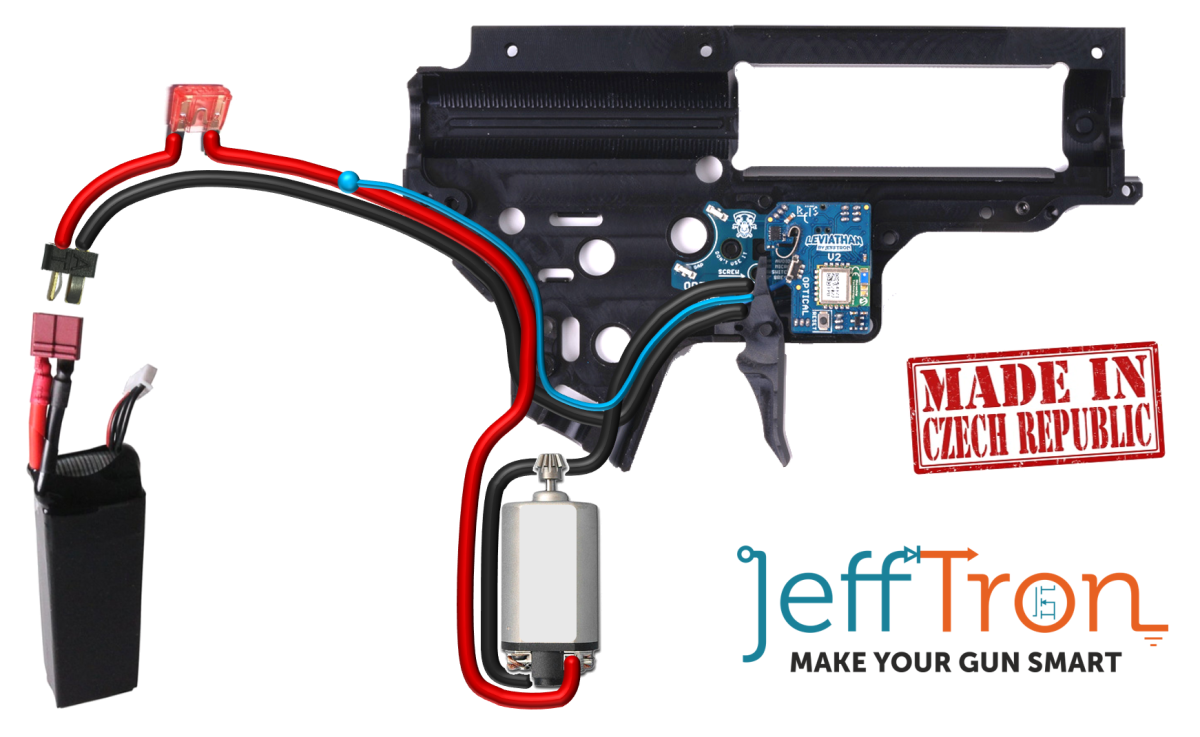 Jefftron Leviathan V2 Optical Bluetooth Mosfet Rear Wired New Version
